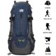thumbnail image 2 of Mochila Esup para Camping y Senderismo 50L con Funda Impermeable para Hombre Azul, 2 of 7