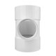 thumbnail image 4 of Codo en T NDS 15 cm x 10 cm Blanco PVC Hub X Hub, 4 of 7