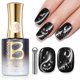 thumbnail image 1 of Gel de uñas beetles 15 ml Cat Eye negro sin HEMA, 1 of 9