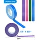 thumbnail image 2 of Cinta adhesiva de tela XEHAHOSH 1,5 cm × 9,4 m – Pack de 4 colores impermeables, 2 of 7