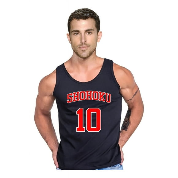 Polera Tank Shohoku Basketball Musculosa King Talla Xl Negro Hombre