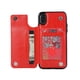 thumbnail image 1 of For IPhone 14 13 12 11 Pro Max XR XS Max SE 2022/2020 7 8 Plus Wallet Case With Card Holder, PU Leather Kickstand Card Slots Case, Double Magnetic Clasp And Durable Shockproof Cover, 1 of 3