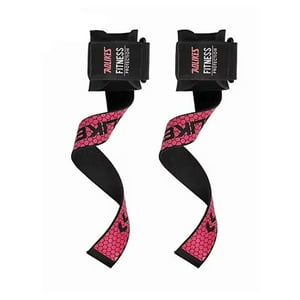 Genérico - Straps Force Aolikes - Correa De Levantamiento - Rosado Hw-76333