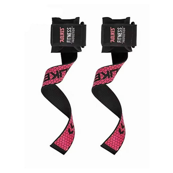 Straps Force Aolikes - Correa de Levantamiento - Rosado HW-76333