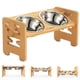 thumbnail image 1 of Cuencos elevados para perros Vantic, ajustables, elevados, con 2 cuencos, 1 of 6