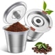thumbnail image 1 of Cápsulas K reutilizables NOALTO de acero inoxidable, paquete de 2, para Keurig, 1 of 8