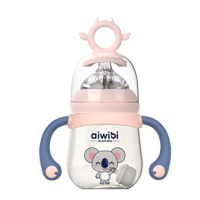 Aiwibi - Mamaderas Antigases Para Bebés 180 Ml Rosado