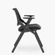 thumbnail image 2 of Silla Visita Uni Negro, 2 of 4