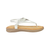 Sandalias Bonny Franco Plata Mujer 384-0073 - Talla 37