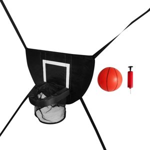 Ioensy - Aro De Baloncesto De Trampolín Accesorio De Trampolín Fácil De Instalar Para Todas Las Edades Con Una Pelota