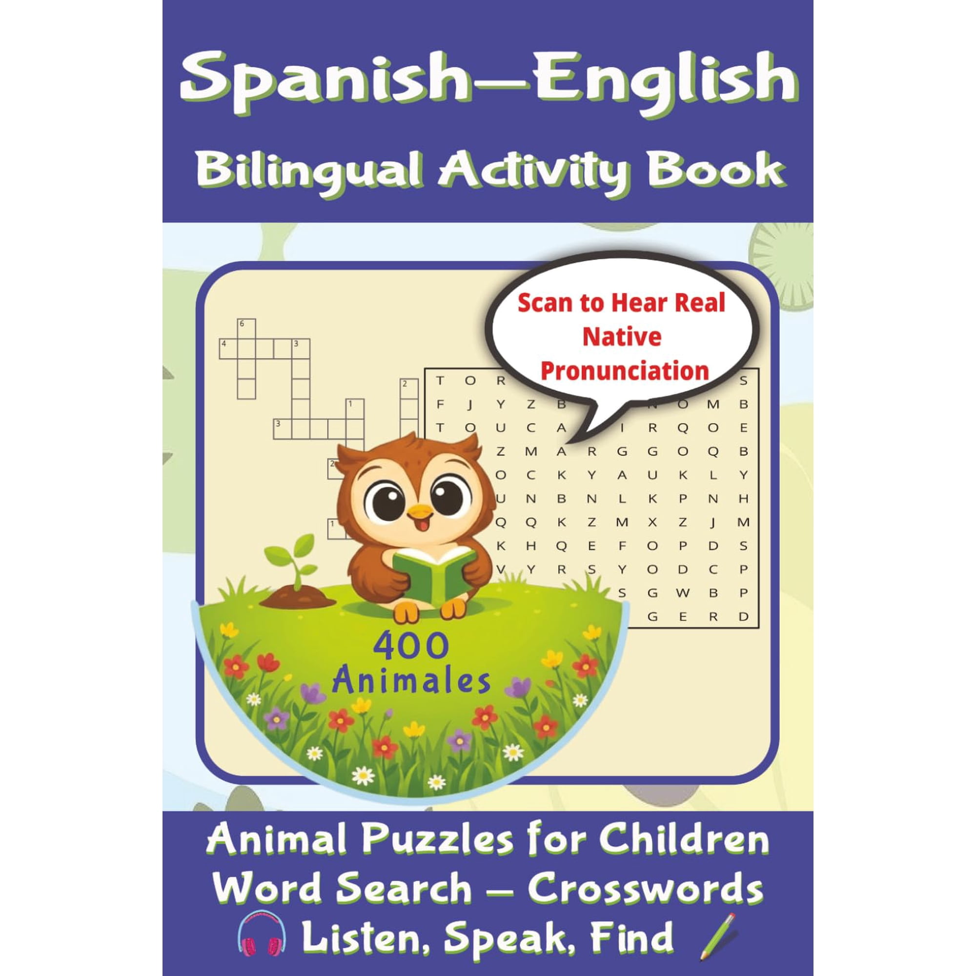 Independently Published - Libro De Actividades Bilingüe Español-inglés De Animales Y Rompecabezas Para Niños