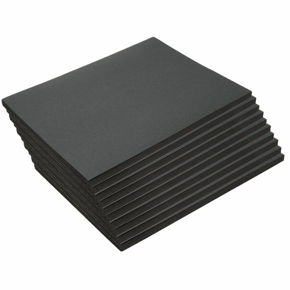 Papel de construcción Colorations negro 23 × 30 cm – 500 hojas