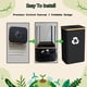 thumbnail image 2 of Papelera de reciclaje Pakusane, 100 litros, para cocina, interior y hogar, 26 galones, 2 of 7
