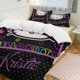 thumbnail image 2 of Hello Kitty Colorful Dots 3 Pieces Duvet Cover Set Full Size Super Soft Fade Resistant Microfiber, 2 of 4