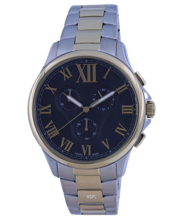 Reloj Fossil Monty Chronograph Two Tone Stainless Steel