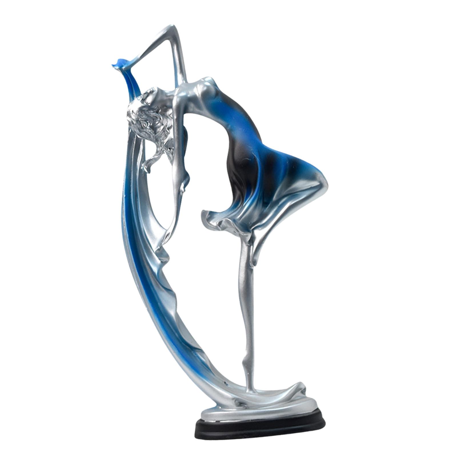 Bothyi - Ballet Girl Estatua Accesorios Escultura Para Tv Gabinete Oficina Sala De Estar