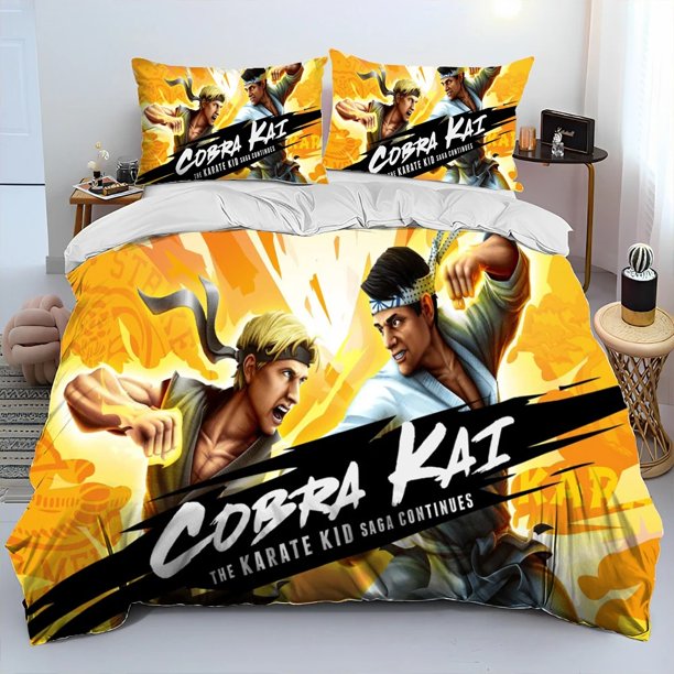 New TV Cobra Kai Amanda All Season Duvet Cover Comforter Bedding sets Soft Quilt Cover and Pillowcases Single_Double_Queen_KingBed Sheets