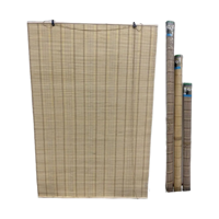 Genérico - Cortina Roller Persiana Bambú Enrollable 90X180 Cm