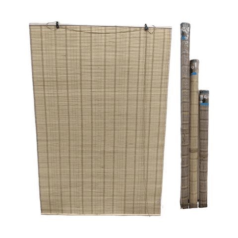 Genérico - Cortina Roller Persiana Bambú Enrollable 60X180 Cm