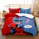thumbnail image 1 of Stitc-h 3 Pcs Comforter Set with 2 Pillowcases,Sti-tch Bedding Set Sheet Set for Kids Adults,All Season Lightweight, 1 of 5