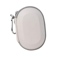 Bothyi - Estuche Protector Para Ratón, Interior Suave, Portátil, Organizador, Color Blanco