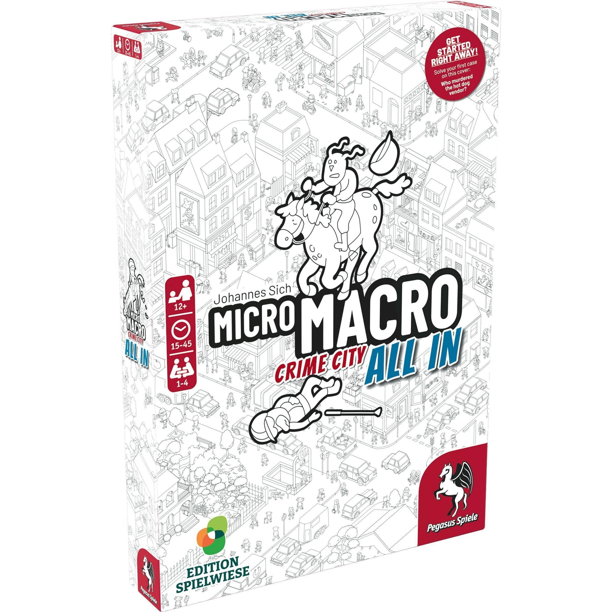 Juego De Mesa Pegasus Spiele Micromacro: Crime City 3 All In