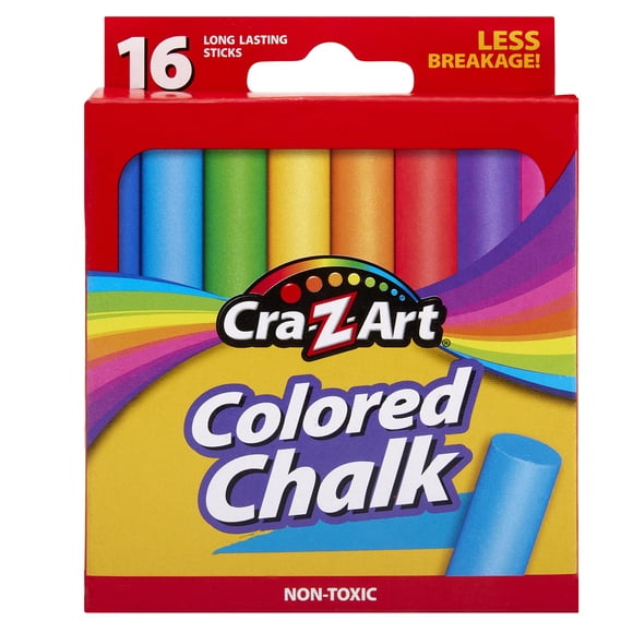 Chalk Cra-Z-Art Classic Colours, colores surtidos, 16 unidades