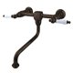 thumbnail image 1 of Grifo Kingston Brass Heritage de montaje en pared, bronce aceitado, 1 of 2