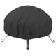 thumbnail image 3 of Transpirable al aire libre Fire Cover Jardín al aire libre Firepit Sun Protect Tela Oxford Cubierta de brasero duradera para acampar al aire libre negro y pequeño, 3 of 5