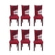thumbnail image 3 of Pack de 6 fundas elasticas lisas para sillas, 3 of 6
