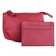 thumbnail image 1 of Monedero Julia Buxton de piel vegana plisada roja, 1 of 1