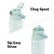 thumbnail image 2 of Botella de agua Glad Tritan 1,8 L libre de BPA y resistente a fugas, 2 of 6