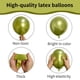 thumbnail image 3 of Globos Ztikug de látex metálico verde claro, 30 cm, 50 unidades, 3 of 6