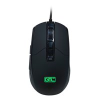 Gtc Mgg-021 – Mouse Gamer Con Iluminación Rgb, 6400 Dpi Y 6 Botones
