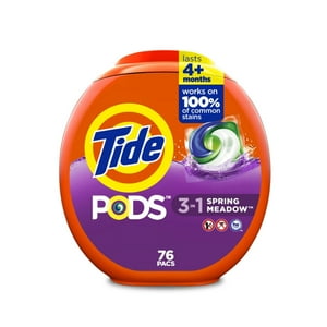 Detergente Capsulas Pods 3 En 1 Tide 76U