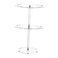 Magideal - Soporte De Exhibición Para Gafas, Almacenamiento De Gafas, Regalo Transparente De 2 Capas, Fácil De Instalar, Estante De Exhibición Para Gafas De Sol,