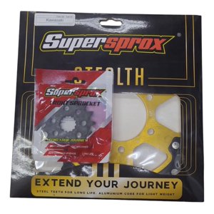 Genérico - Piñon Y Catalina Moto Kawasaki Versys650/Er6N/Er6F/Vulcan650