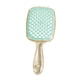 thumbnail image 2 of Cepillo De Pelo Para Desenredar, Peine De Masaje, Cepillo De Pelo Húmedo Para Mujeres, Hombres, Niños, Verde Dorado, 2 of 5