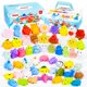 thumbnail image 1 of Squishy Toys Mulyng Mochi 100 unidades para niños con caja de almacenamiento, 1 of 7