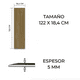 thumbnail image 5 of Piso Vinílico SPC Gris Moka, 2.24mt2, 4mm 122x184 cm, 5 of 6