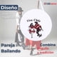 thumbnail image 4 of Pack 6 Pañuelos Baile Cueca 36 CM Bordado Pareja Baile Fiestas Patrias, 4 of 7