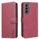 thumbnail image 1 of Funda Billetera para Samsung Galaxy S21 Protección RFID y Soporte Ajustable Rojo, 1 of 6