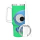 thumbnail image 3 of Bebé Divertido GooGoo y GaaGaa Vaso aislado de acero inoxidable con asa, diseño temático, regalo para familia, amigos y fans; incluye pajita y encaja en el portavasos estándar, 40 oz, 3 of 6
