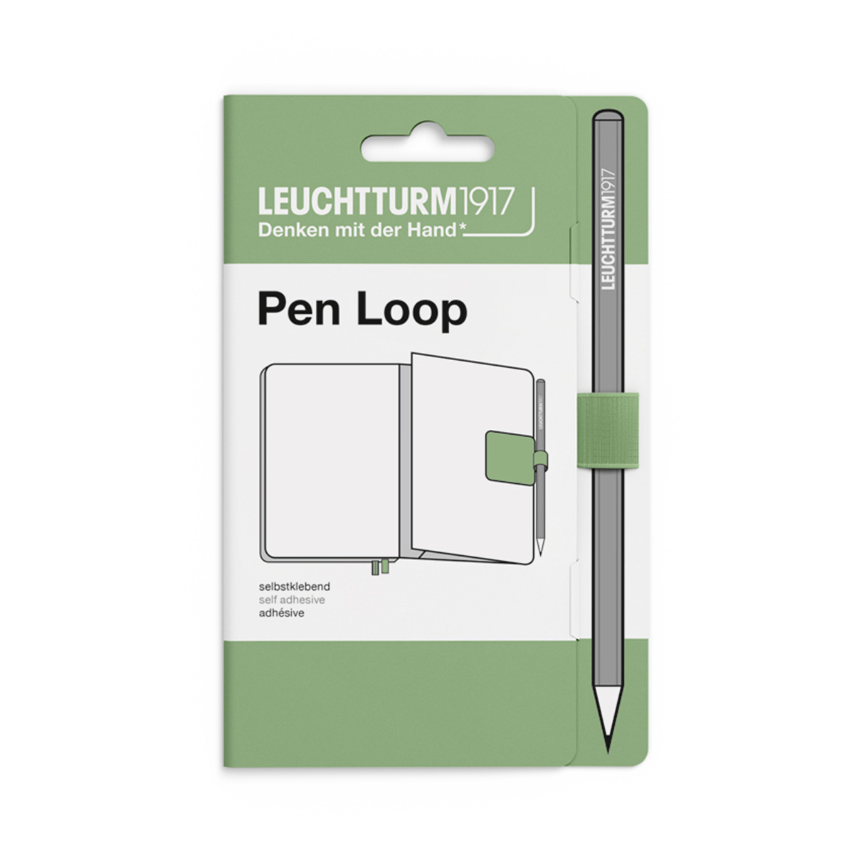 Soporte Para Bolígrafos Leuchtturm 1917 Pen Loop Sage