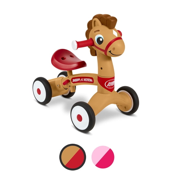 Ride on Toy Radio Flyer Lil' Racers Percy The Pony, de 1 a 3 años