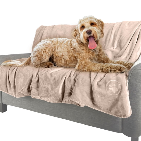 Manta Para Perros Reversible Sherpa De 150 X 200 Cm Resistente Al Agua