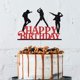 thumbnail image 5 of Adorno para pastel Naicaek Dance King Cumpleaños Jazz, 5 of 7