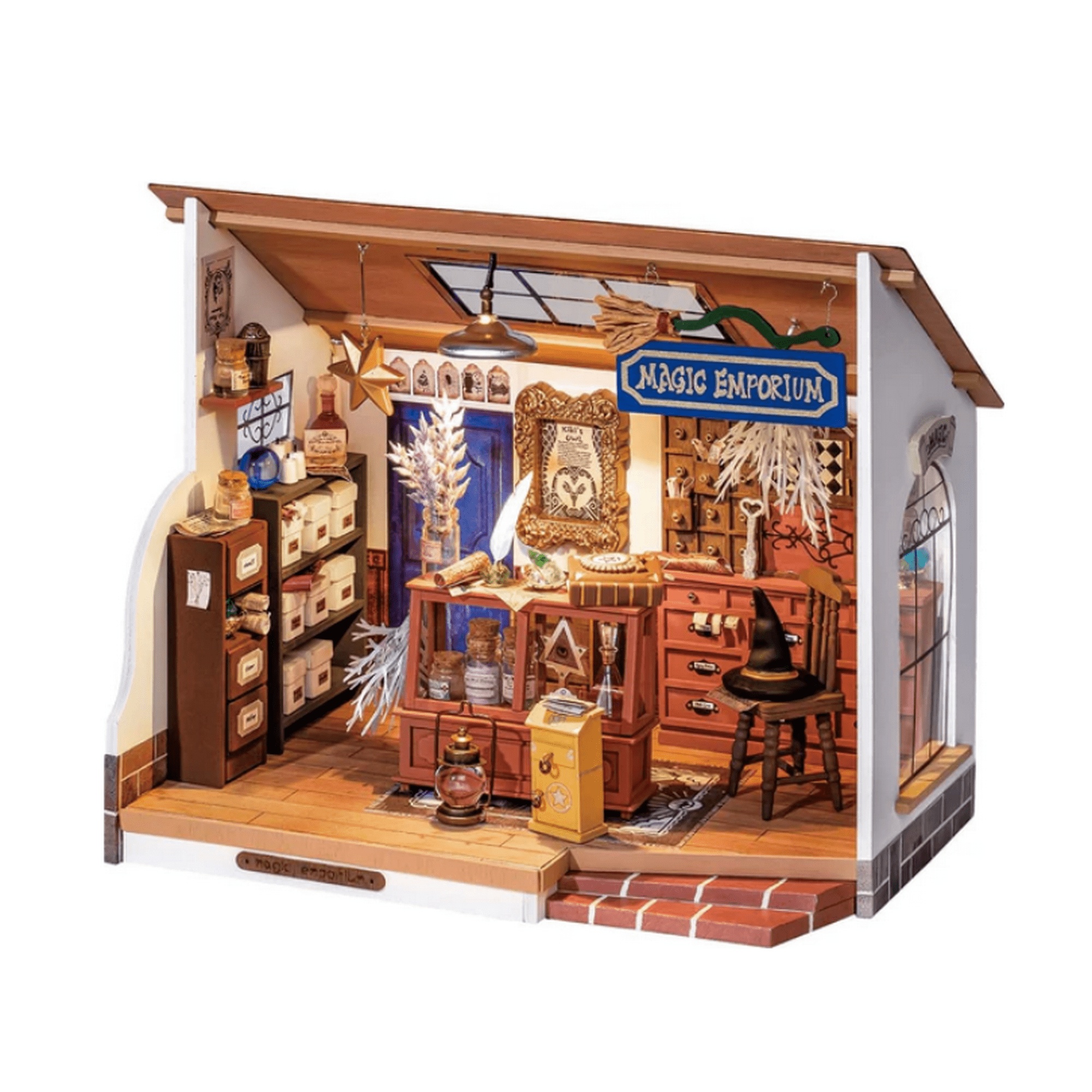 Genérico - Rolife Kit De Casa En Miniatura - Kiki's Magic Emporium