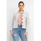 thumbnail image 1 of Chaqueta CC Clothing Tweed A Cuadros Mauve S, 1 of 5