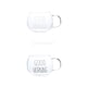 thumbnail image 1 of 2 Tazas De Café De Vidrio De Alto Borosilicato Para Cristalería De Capuchino Con Leche, 1 of 2